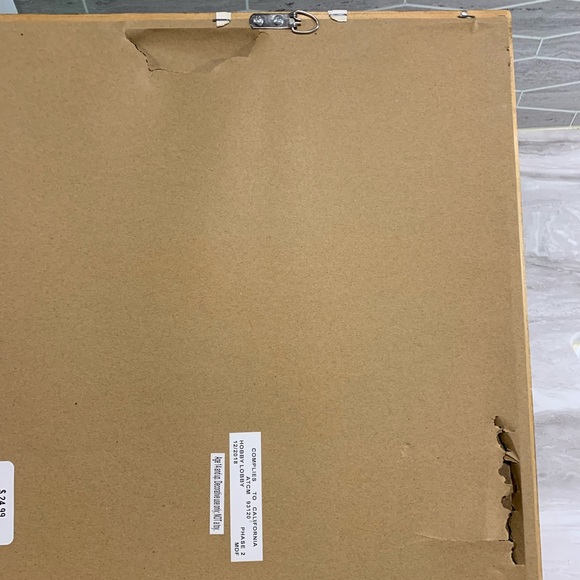 Decorative Floral Wall Hang - Picture 2 of 2